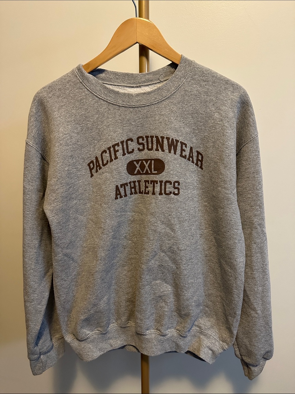 PacSun Pacific Sunwear Collegiate Sweatshirt Men's Small Oversized Y2K Vintage S